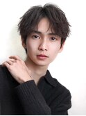 爽やかツーブロック 【ナチュラルコンマバング】