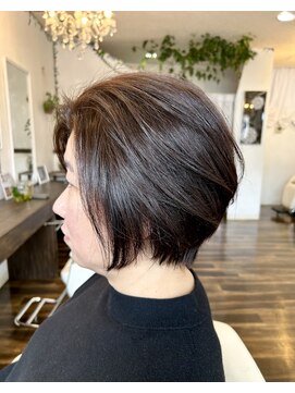 サロンドレノマパートスリー(SALON de renoma P-lll) 美髪ケア＊髪質改善＊まとまるボブ＊切りっぱなしボブ＊美髪ケア