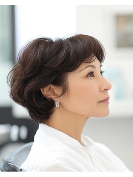 ラクレール 五香 大人ショート40代【松戸#五香#白髪染め#カラー専門店】