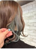 ブリーチインナーカラー