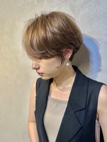 ナンバー 六本松(Number)&nbsp;大人可愛い20代30代40代丸みショートボブ/デジタルパーマ