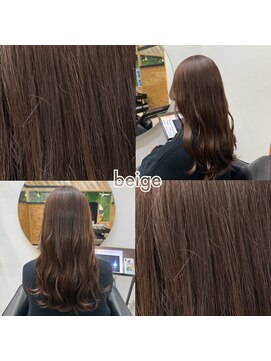 エヌ 北千住(N) 透明感あるベージュカラー