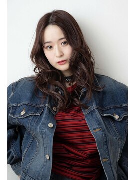 ソース 枚方(SOURCE) 艶髪♪ブリーチなしチェリーレッドカラー