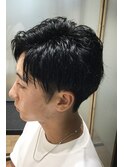 アップバングショート