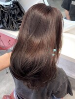 ロンドリメゾン 原宿(Lond re Maison.)&nbsp;暗めカラー/姫カットレイヤー/マロンベージュ/くすみベージュ