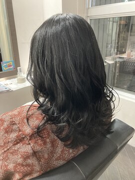 リジョイスヘア(REJOICE hair) 【REJOICE hair】ダークブルーカラー☆ GAMO