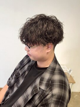 ニアウ 高崎店(Niau) メンズツイストスパイラルパーママッシュ群馬高崎眉毛韓国