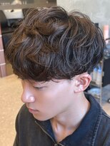 エリマバイフィフス 調布(elima by fifth) 調布メンズパーマシャドウパーマシースルーマッシュウルフゆるめ