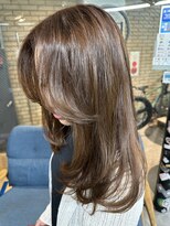 ラフ(LAFF)&nbsp;ベージュカラー/髪質改善トリートメント/レイヤーカット