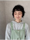 ウルフボブパーマ