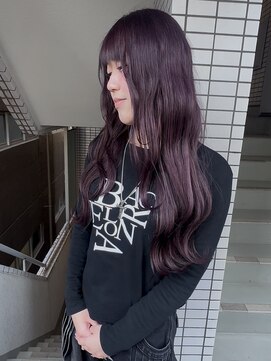 イエナ 渋谷(IENA) 10代20代30代対応インナーカラーブルー裾カラーケアブリーチ