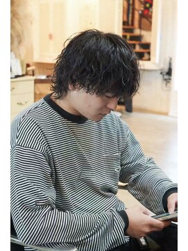 シークレットミラーズ(SECRET MIRRORS) メンズ波巻きダウンパーマ