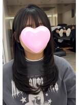 ロンドルピナス 小倉(Lond Lupinus)&nbsp;ミディアムレイヤーカット/似合わせカット/大人ガーリー/20代