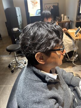 ハイプ 木更津(HYPE) 【フェザーパーマ】刈り上げセンターパート/木更津