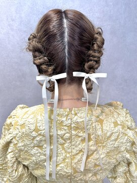 ブルーム(the Bloom) 【ボブヘアアレンジ】ツインシニヨン