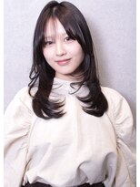 リメル 奥沢自由が丘店(Remel)&nbsp;前髪似合わせ/リフトレイヤー/ナチュラル/くびれ巻き/モテ髪