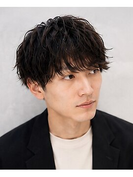 ヘアライム(hair LAIMU) メンズショート×パーマ