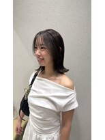 ウーム 清澄白河(uhm)&nbsp;【清澄白河 半個室】 外はねボブ×グレージュ