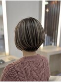 地毛ハイライト