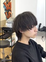 become men's hair 名駅EAST【10月3日 NEW OPEN(予定)】&nbsp;メンズ縮毛矯正×メンズミディアムウルフ【名駅/メンズカット】