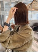切りっぱなしボブ渋谷表参道レイヤーカット ボブショートカット