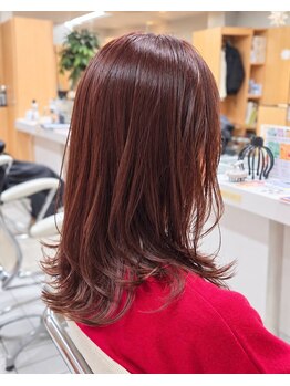 Beauty Salon AOZORAの写真/グレイカラー・デザインカラーをお手頃プライスで◎こなれ感のあるナチュラルな仕上がりがココに☆