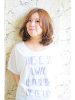 アトリエ エス atelier es HAIRDESIGN&nbsp;ワンカールミディ/レイヤーカット/顔周りレイヤー/フェミニン