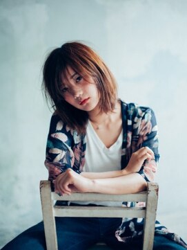 エマージュ 池袋東口店(Emerge) 束感☆アンニュイミディアム【池袋/池袋/池袋/池袋駅/池袋/池袋