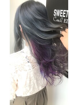 シェルター バイ トウキョウ(Shelter by TOKYO) ロング×インナーカラー