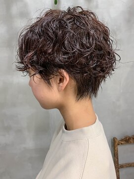 マッシュショート しっかりパーマ 強めパーマ L テトヘアー Teto Hair のヘアカタログ ホットペッパービューティー