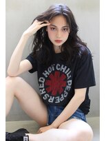 ブラン 天王寺(Blanc)&nbsp;【Blanc/天王寺】シルバーアッシュ/艶カラー/セミロングmyk290