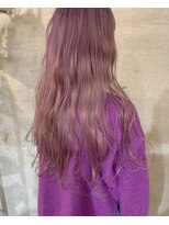 アティック ヘアーデザインアンドリラクゼーション(attic hair design&relaxation) ラベンダーピンク