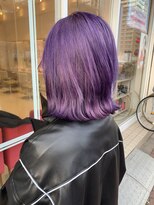 アッシュ 亀戸東口店(Ash) ホワイトに色落ち!パープルピンク☆