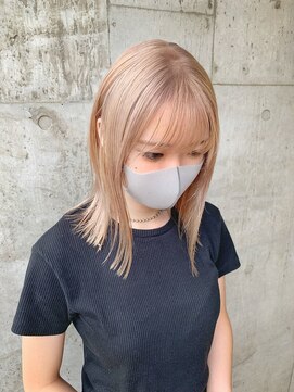 アルカナ 原宿表参道(ARCANA) ミルクティーベージュ ホワイトベージュ ハイトーンカラー