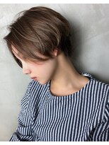 リンクス トウキョウ(LINKS TOKYO) 大人可愛い20代30代40代前下がりひし形小顔ボブ丸みショート