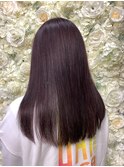 暗髪ワインバイオレット＊