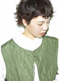 ショート×パーマ