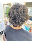 脱縮毛矯正パーマ