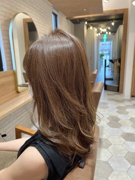 カルテット(Quartett) 【Quartett】ブリーチなしカラー☆ベージュブラウン