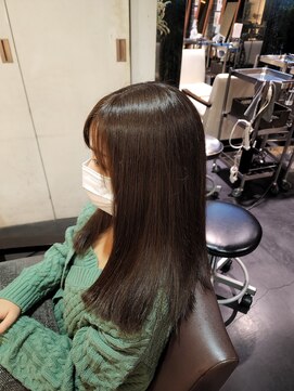 サラジュ 川西店(SARAJU) 艶感アッシュブラウン