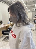 くすみ＆透明感のあるエアータッチバレイヤージュ