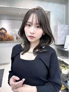 ヴェイン 渋谷(vain) くびれミディ/レイヤーカット/ミディアム/インナーカラー/渋谷