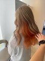 サロウィン 原宿 ioriB1店(SALOWIN) 盛れるハイトーン!インナーカラーで個性を◎
