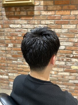 ヒロギンザ 新橋店(HIRO GINZA) ショートツーブロックスタイル