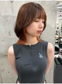 【藤田真由】くびれヘア インナーオレンジ《大阪梅田駅》