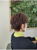 癖を活かしたふんわりショート