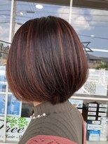 フリー(Free)&nbsp;脱白髪染め白髪ぼかしシークレットハイライトショート