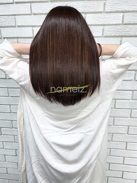 ネイミーズ 横浜関内(nameiz.) 【独自.髪質改善】AL酸熱トリートメント.ブローアウトリバイブ16