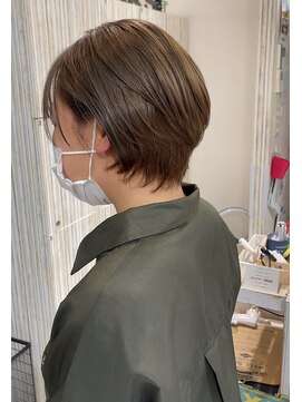 ヘア フラッグ 西葛西店(hair flag) 【お手入れ簡単】耳かけショート