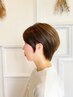【頭皮にやさしい】オーガニックリタッチカラ-+乾かすだけでまとまるカット　